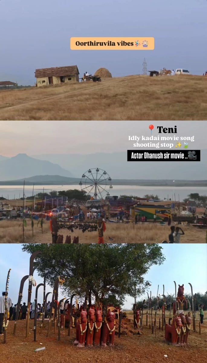 தனுஷ் இயக்கி நடிக்கும் 'இட்லி கடை'.... 'தாய் கிழவி' பாடலைப் போல் தயாராகும் புதிய பாடல்!