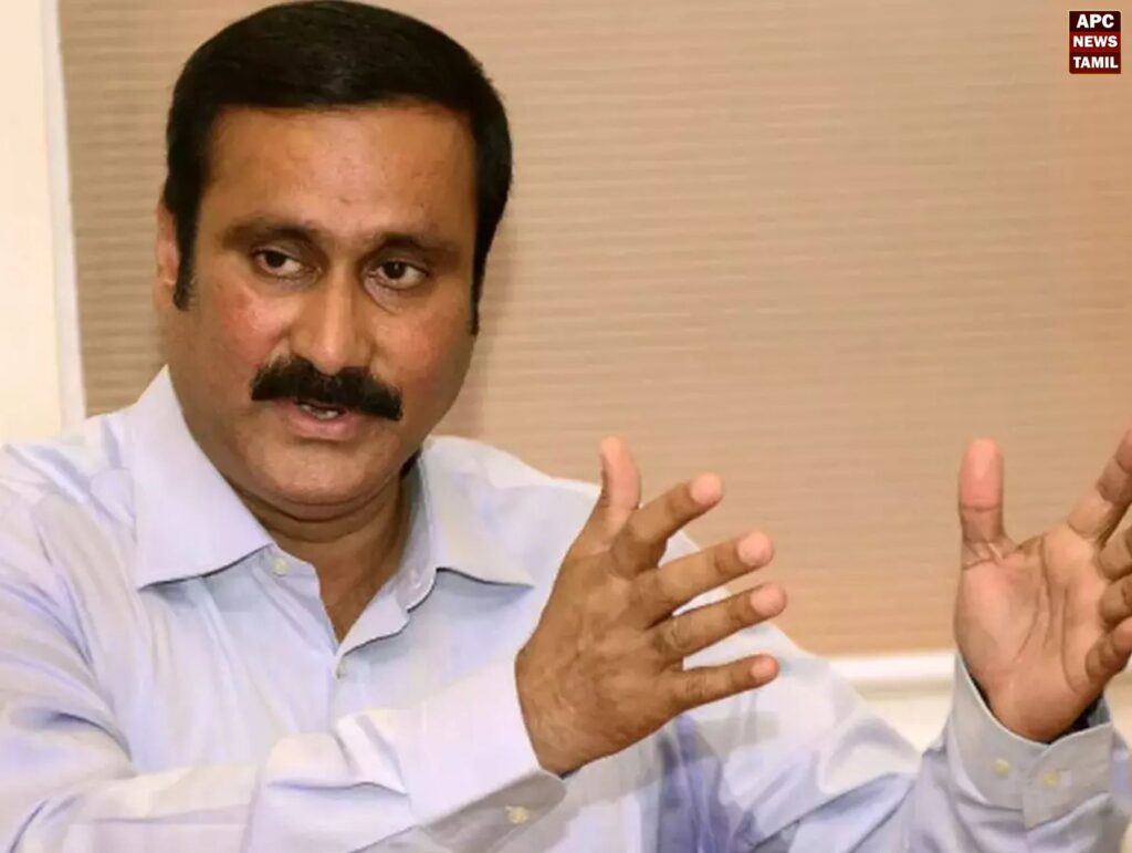 அறிவுநகரம் அமைக்கும் திட்டத்தை தமிழக அரசு கைவிட வேண்டும் – அன்புமணி ராமதாஸ்