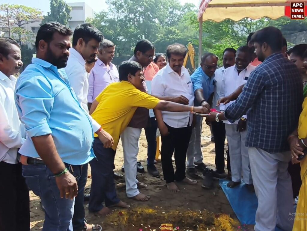 சென்னை புது வண்ணாரப்பேட்டையில் பெண்கள் உடற்பயிற்சி கூடம்  பணிகள் தொடக்கம்!