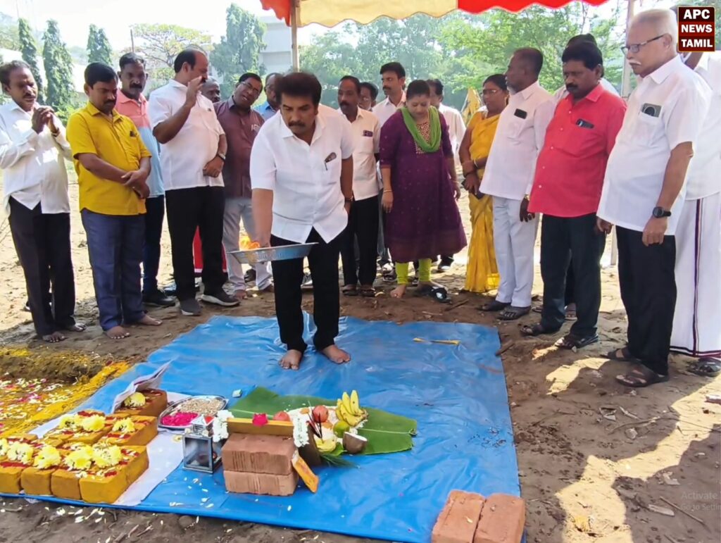 சென்னை புது வண்ணாரப்பேட்டையில் பெண்கள் உடற்பயிற்சி கூடம்  பணிகள் தொடக்கம்!