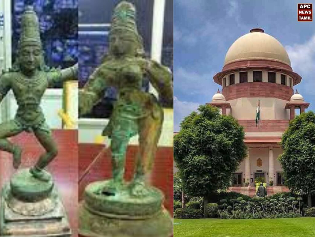 சிலை கடத்தல் வழக்கு கோப்புகள் மாயம் - தமிழக அரசுக்கு உச்சநீதிமன்றம் உத்தரவு