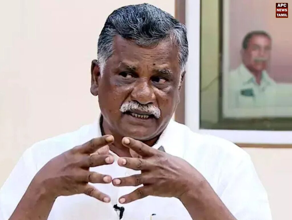 மும்மொழி கொள்கையை கைவிடாவிட்டால் தமிழகம் முழுவதும் இந்தி எழுத்துகளை அழிக்கும் போராட்டம் – முத்தரசன் எச்சரிக்கை