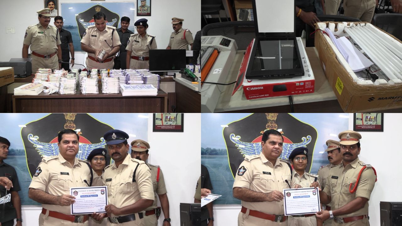 ₹ 1 கோடி மதிப்புள்ள கள்ள நோட்டுகள் பறிமுதல் - ஐந்து பேர் கொண்ட கும்பல் கைது..!