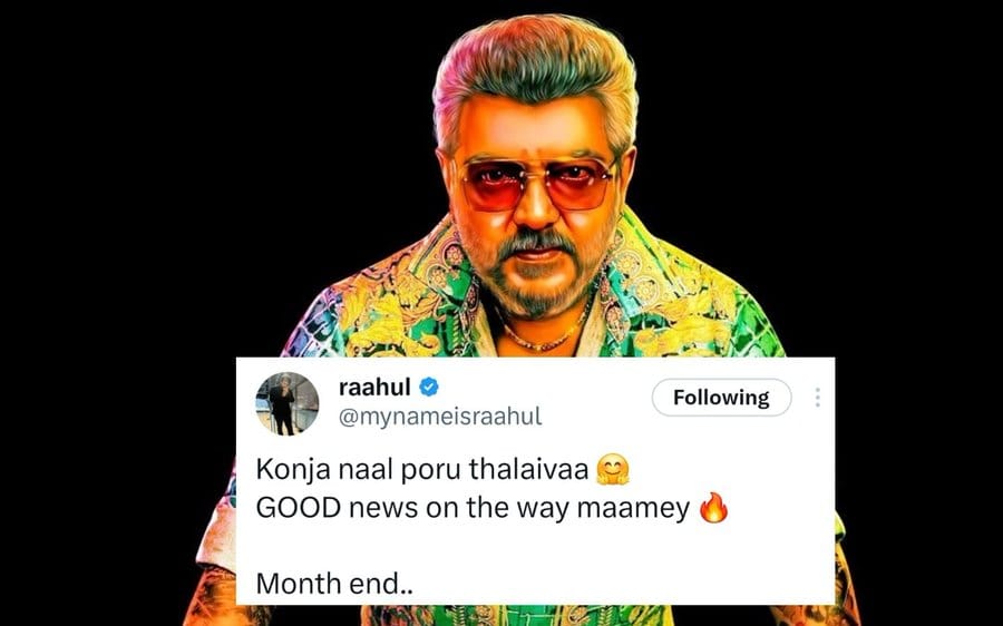 இந்த மாத இறுதியில் சம்பவத்தை தொடங்கும் 'குட் பேட் அக்லி'.... படக்குழு கொடுத்த அப்டேட்!