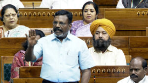 நீட் தேர்வில் நடைபெறும் முறைகேடுகள்:   நாடாளுமன்றத்தில் கேள்வி எழுப்பிய திருமாவளவன்