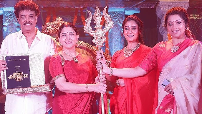 'மூக்குத்தி அம்மன் 2' பட பூஜையில் நயன்தாரா நடந்து கொண்ட விதம்.... பதிலடி கொடுத்த மீனா!