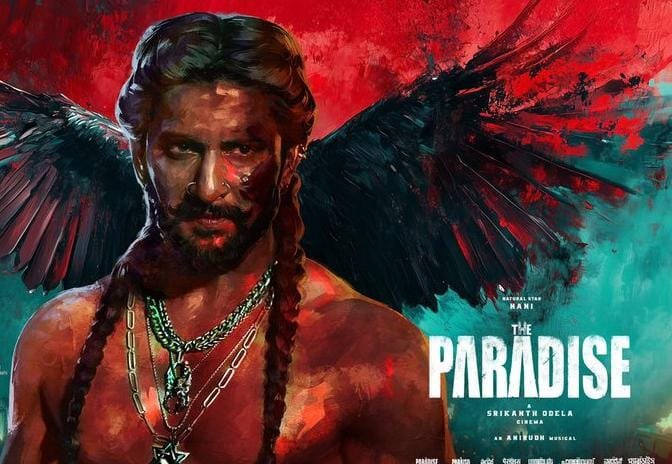 நானி நடிக்கும் 'தி பாரடைஸ்'.... புதிய போஸ்டர் வெளியீடு!