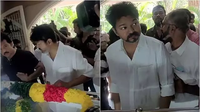 மனோஜ் பாரதிராஜா உடலுக்கு அஞ்சலி செலுத்திய நடிகர் விஜய்!