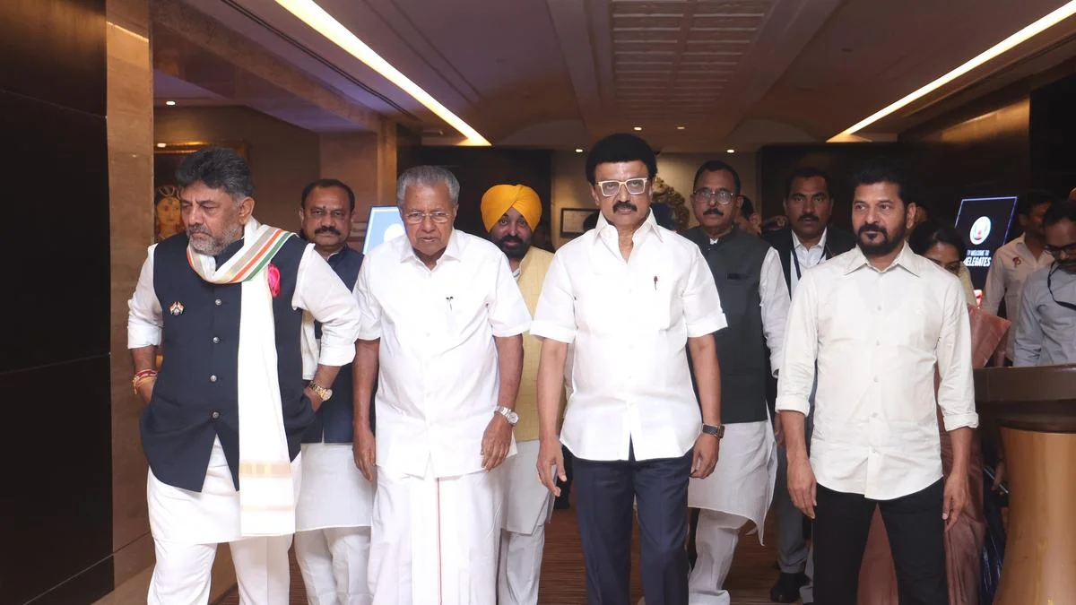 தொகுதி மறுவரைக்கு எதிராக ஒரே குரலில் ஒன்றிய பாஜக அரசின் செயலுக்கு எதிர்ப்பு – சா.மு.நாசர்