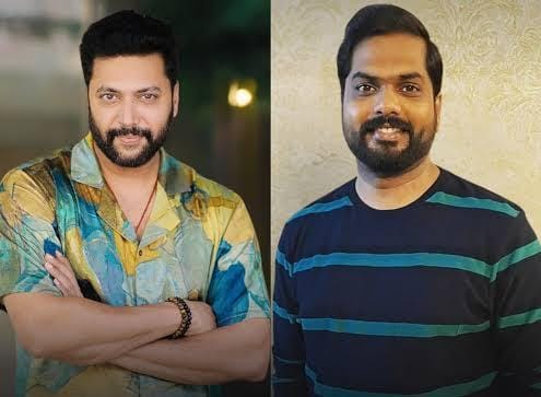 சந்தானம் பட இயக்குனரை நேரில் சந்தித்த ரவி மோகன்.... விரைவில் வெளியாகும் அறிவிப்பு?