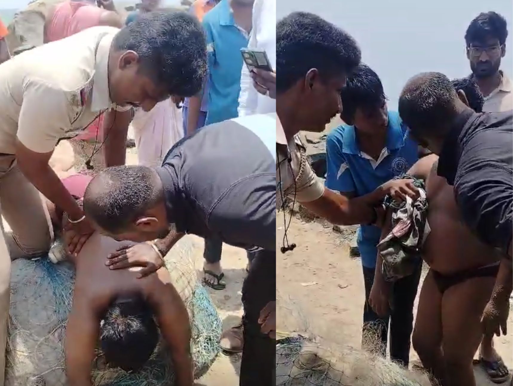 ஐயோ யாராவது காப்பாற்றுங்கள்…கதறிய நண்பன்: சிறுவனை மீட்டு உயிரை காப்பாற்றி உதவி ஆய்வாளர்!