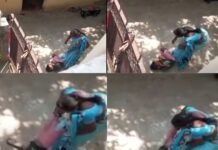 சிறுவனை கண்மூடித்தனமாக தாக்கும் தாய்! வீடியோ வைரல்