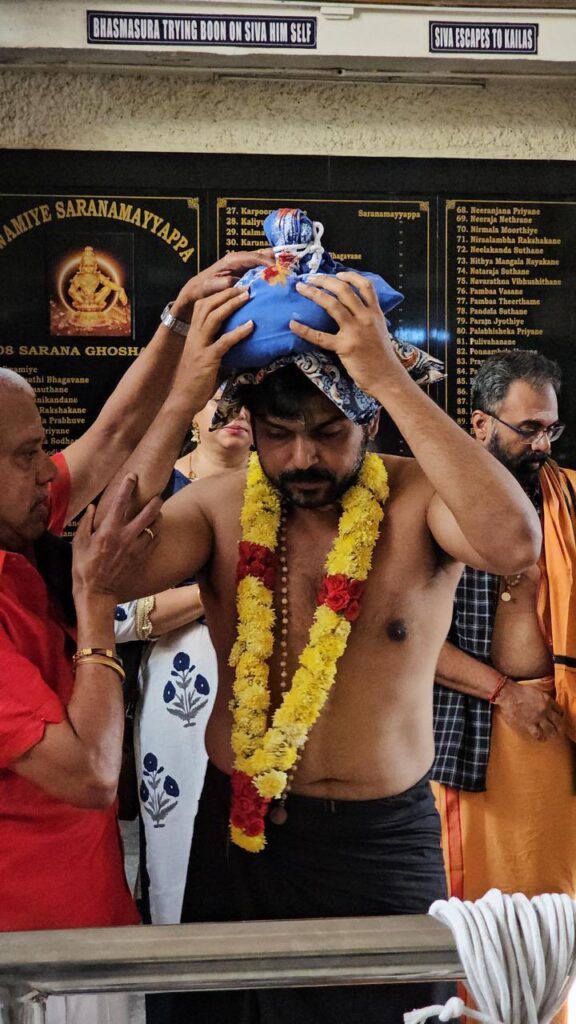சபரிமலையில் சாமி தரிசனம் செய்த நடிகர் கார்த்தி!