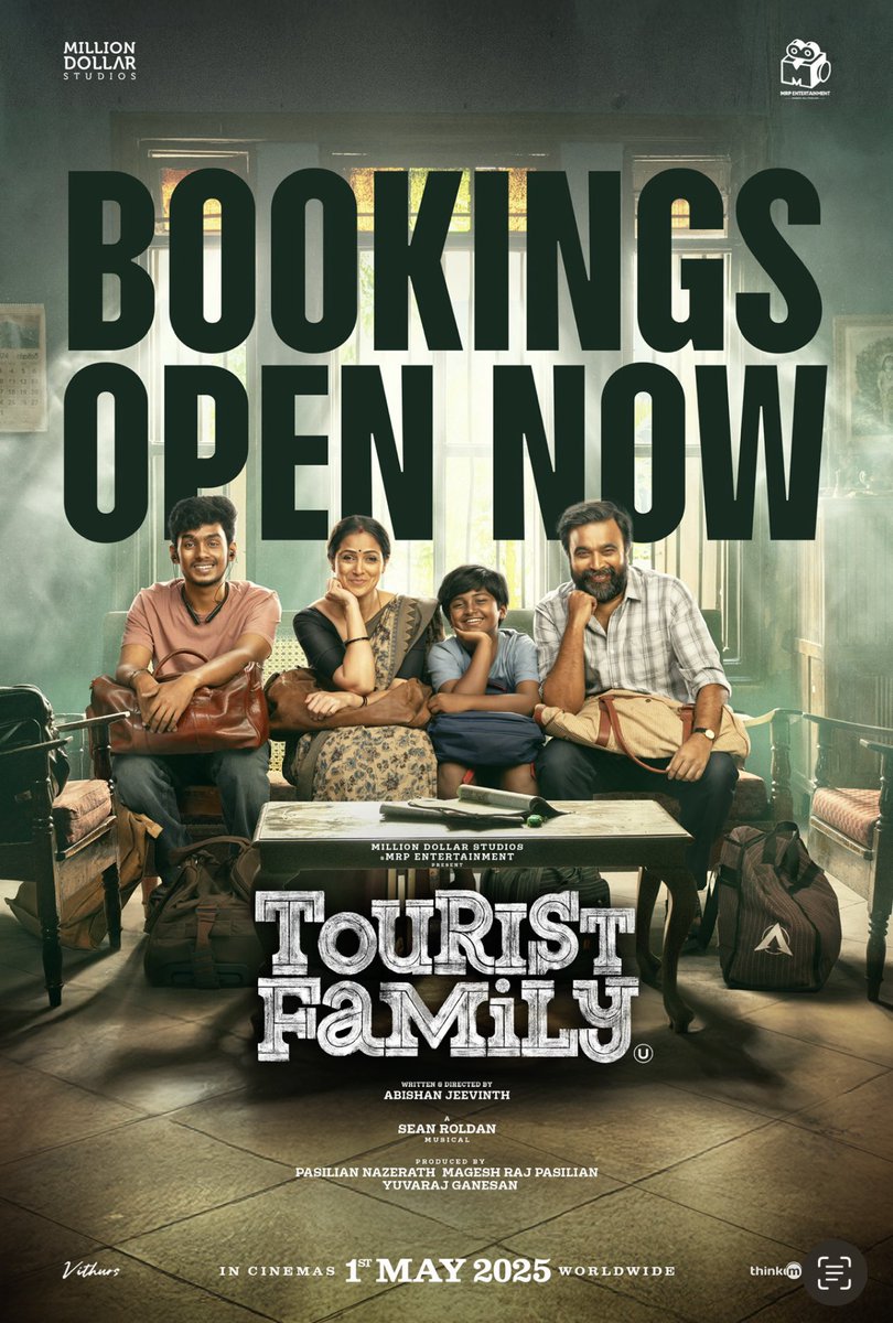 'டூரிஸ்ட் ஃபேமிலி' குடும்பத்துடன் கொண்டாட வேண்டிய படம்..... முதல் விமர்சனம் கொடுத்த பிரபலம்!