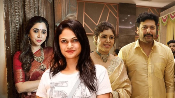 அவர் மீது நடவடிக்கை எடுங்க.... ஆர்த்தி ரவியின் தந்தை போலீஸில் புகார்!