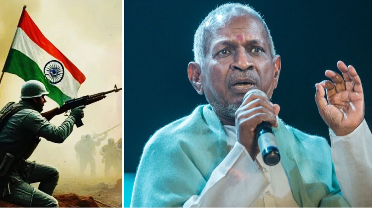 தேசிய பாதுகாப்பு நிதிக்கு இளையராஜா நன்கொடை!