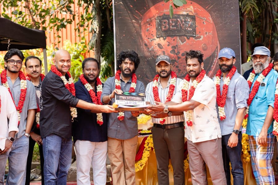 பூஜையுடன் தொடங்கிய 'பென்ஸ்' படப்பிடிப்பு.... வைரலாகும் புகைப்படங்கள்!