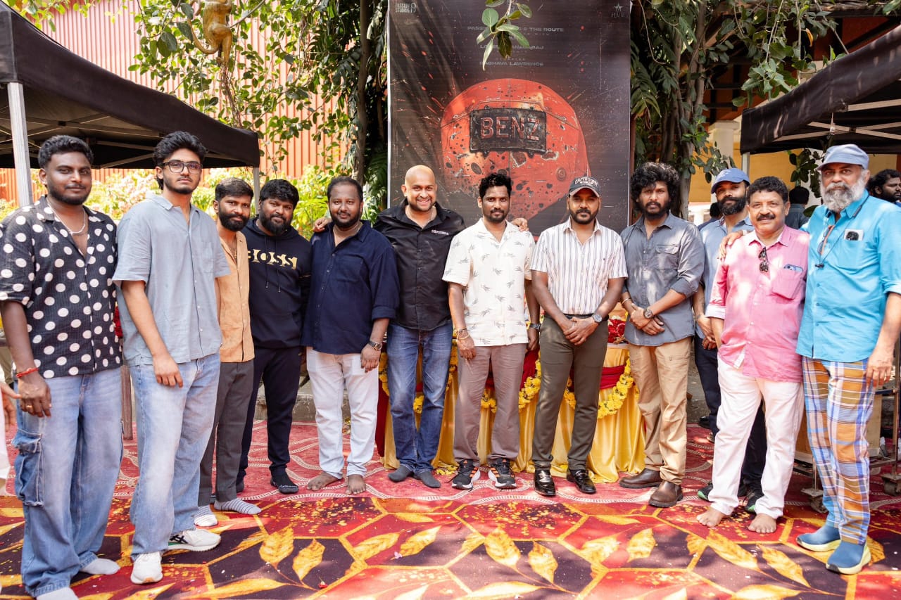 பூஜையுடன் தொடங்கிய 'பென்ஸ்' படப்பிடிப்பு.... வைரலாகும் புகைப்படங்கள்!