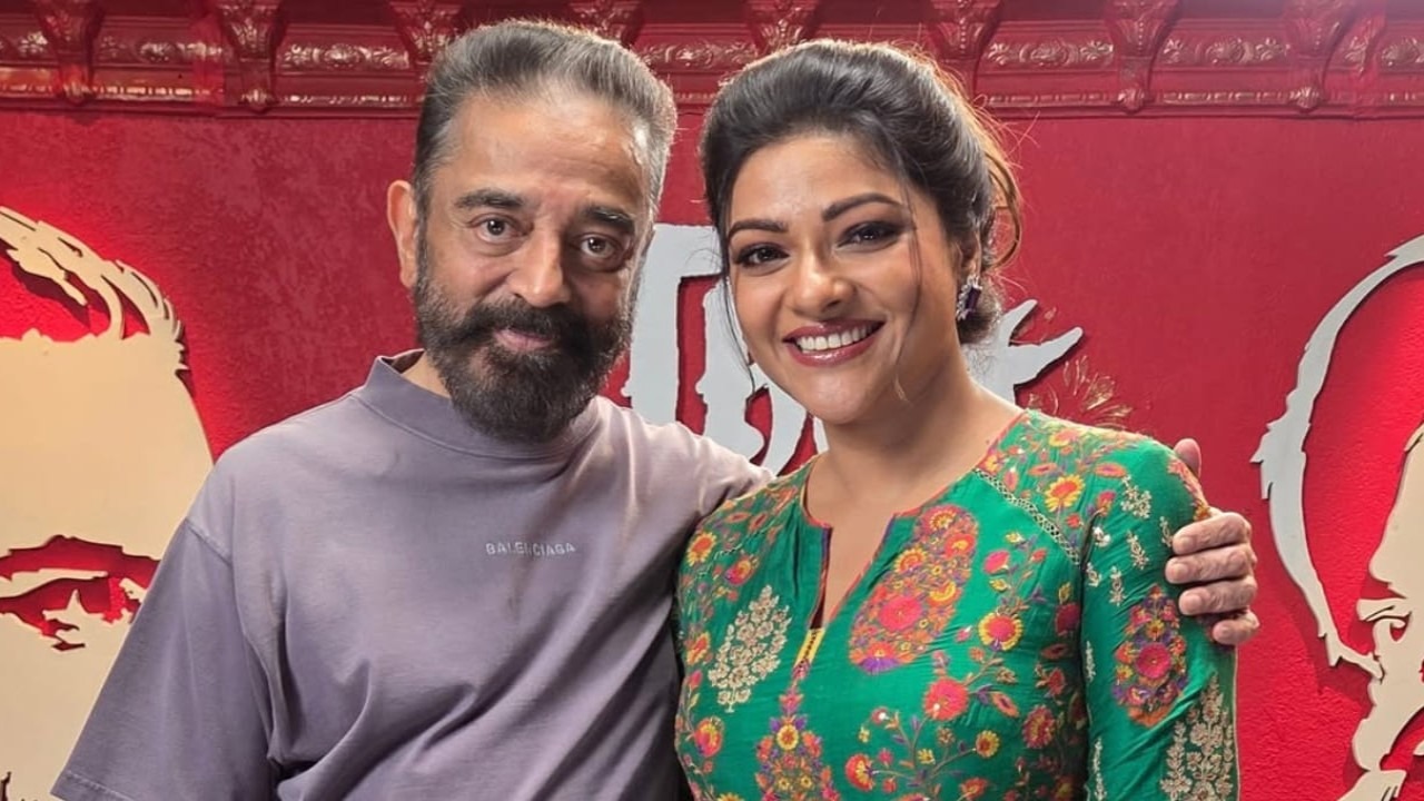 'தக் லைஃப்' படத்தில் கமலுடன் லிப் லாக் சீன்.... நடிகை அபிராமி விளக்கம்!