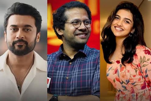 இத எதிர்பார்க்கலயே.... 'சூர்யா 46' படத்தில் இணையும் பிரபல தெலுங்கு ஹீரோ!