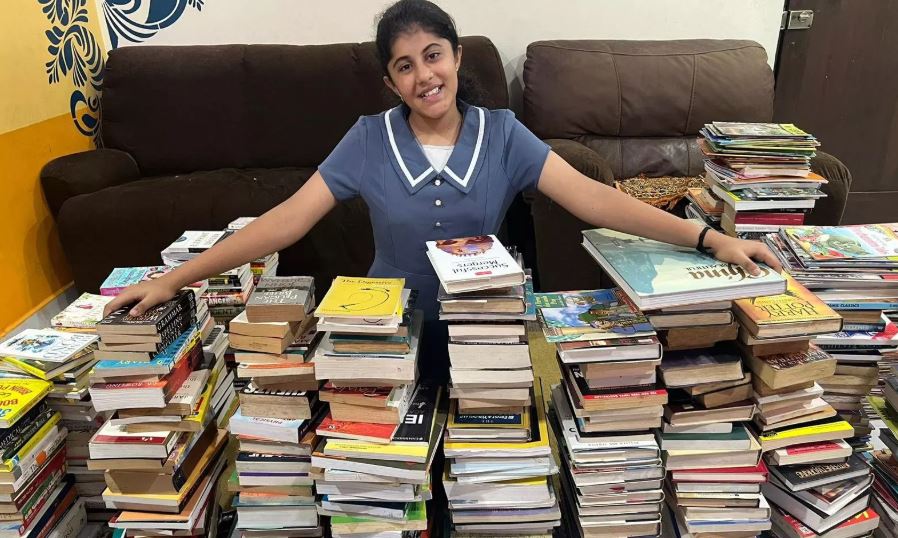 சுமார் 25 நூலகங்களை திறந்த 11 வயது சிறுமி...பிரதமரிடம் நேரில் பாராட்டு…
