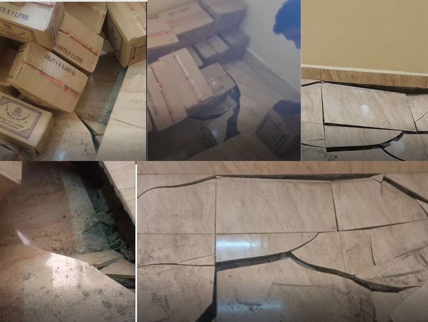 திறக்கபடும் முன்பே சேதமடைந்த ரேஷன் கடை…அதிர்ச்சியில் மக்கள்!