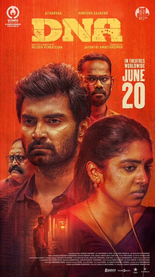 அதர்வா நடிப்பில் உருவாகும் 'டிஎன்ஏ' பட ரிலீஸ் தேதி இதுதானா?