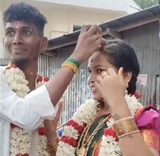 கணவரை தன்னுடன் சேர்த்து வைக்குமாறு இளம்பெண் கோரிக்கை…