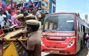 பொது வேலை நிறுத்தப் போராட்டத்தின் எதிரொலி…