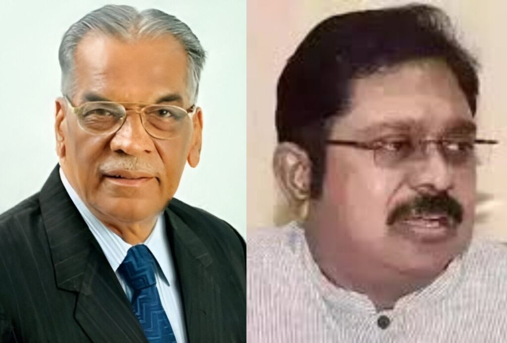 மருத்துவர் திரு.நம்பெருமாள் சாமி மறைவிற்கு T T V தினகரன் இரங்கல்…