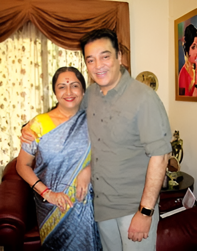 எனக்கு இன்னொரு தாய் சரோஜா தேவி என கமல் உருக்கம்!