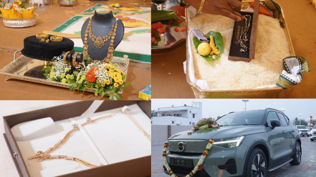 ரிதன்யாவிற்கு கொடுக்கபட்ட சீர்வரிசைகள்….இணையத்தில் வெளியாகி  அதிர்ச்சி!  