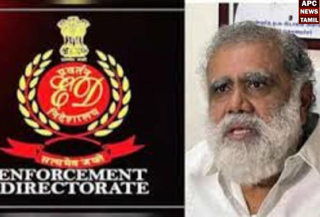 அமைச்சர் வீட்டில் அமலாக்கத் துறையினர் அதிரடி ரெய்டு!