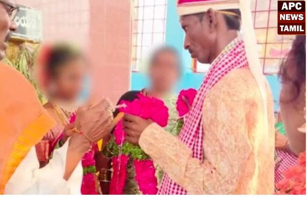 13 வயது சிறுமியை 40 வயது ஆணுக்கு திருமணம் செய்து வைத்த தாய்!