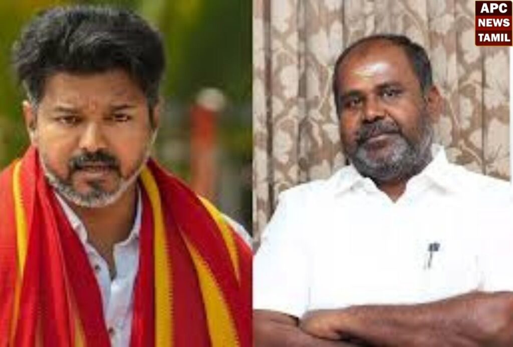 தமிழ்நாட்டை காக்க வந்த அவதார புருஷன் போல விஜய் தன்னை நினைத்துக் கொள்கிறார் - ஆர்.பி. உதயகுமார் விமர்சனம்