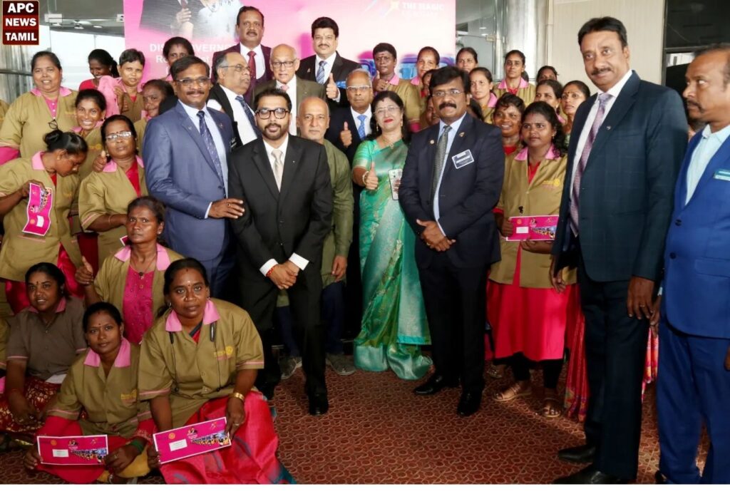 100 மகளிருக்கு இலவச பிங்க் ஆட்டோக்கள்… ரோட்டரி சங்கத்திற்கு துணை முதல்வர் பாராட்டு…