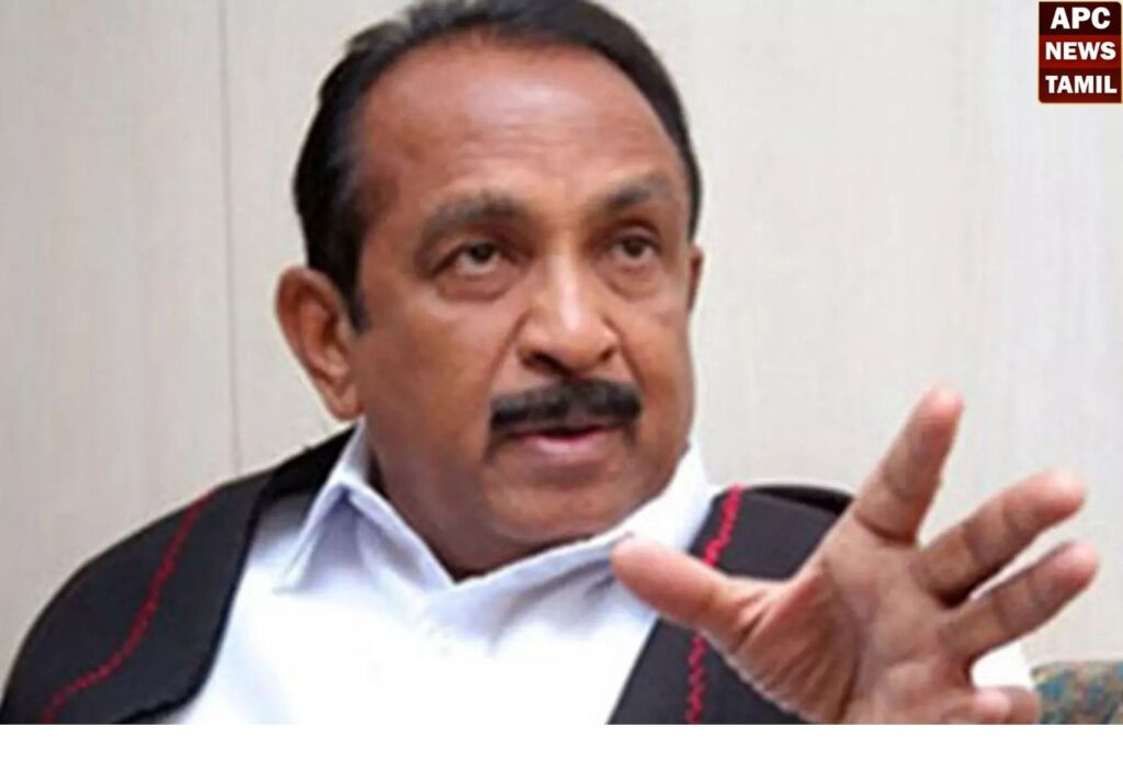 ஆணவப் படுகொலைகளை கடுமையான சிறப்பு சட்டங்கள் மூலமே தடுக்க முடியும் – வைகோ 