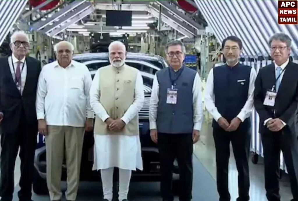 100-க்கும் மேற்பட்ட எலக்ட்ரிக் வாகனங்கள்… ஏற்றுமதி செய்யும் சுசுகி…