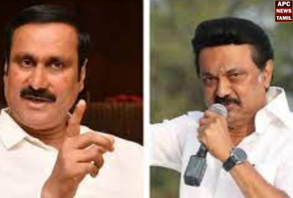 நிறைவேற்றியதோ 13% வாக்குறுதி… 90% வாக்குறுதி நிறைவேற்றியதாக தம்பட்டம் போடும் திமுக – அன்புமணி விமர்சனம்