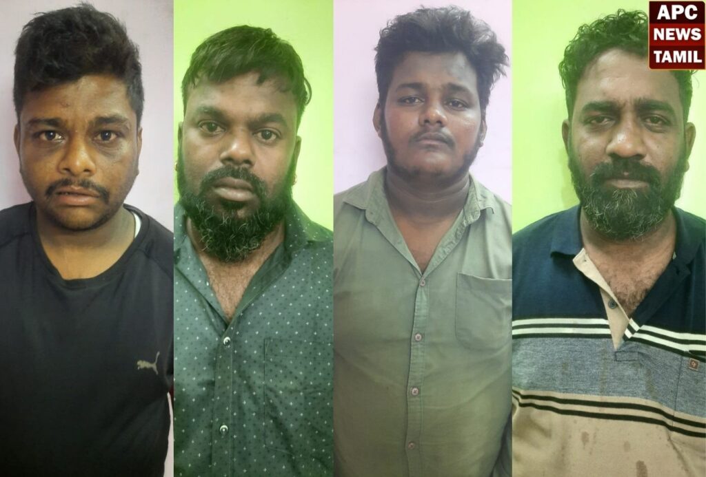 மேய்சலுக்கு விட்ட ஆடுகளை அபேஸ் செய்த கும்பல் கைது!