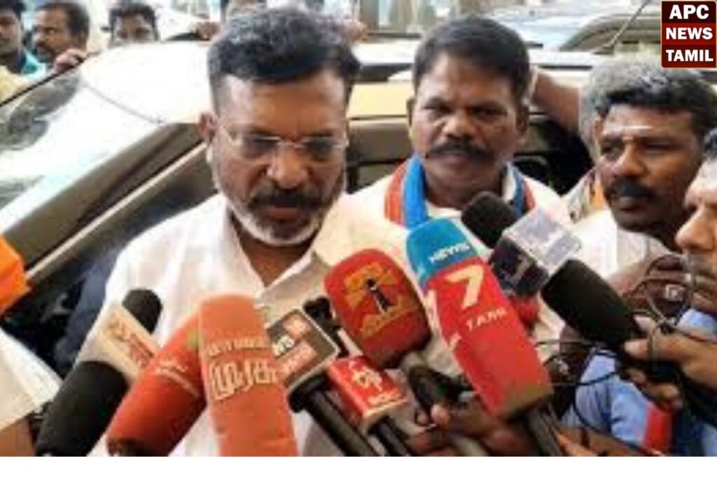 பாஜகவின் தில்லு முல்லு தேர்தல் அரசியலுக்கு எதிராக அணிதிரள வேண்டும் - திருமாவளவன்