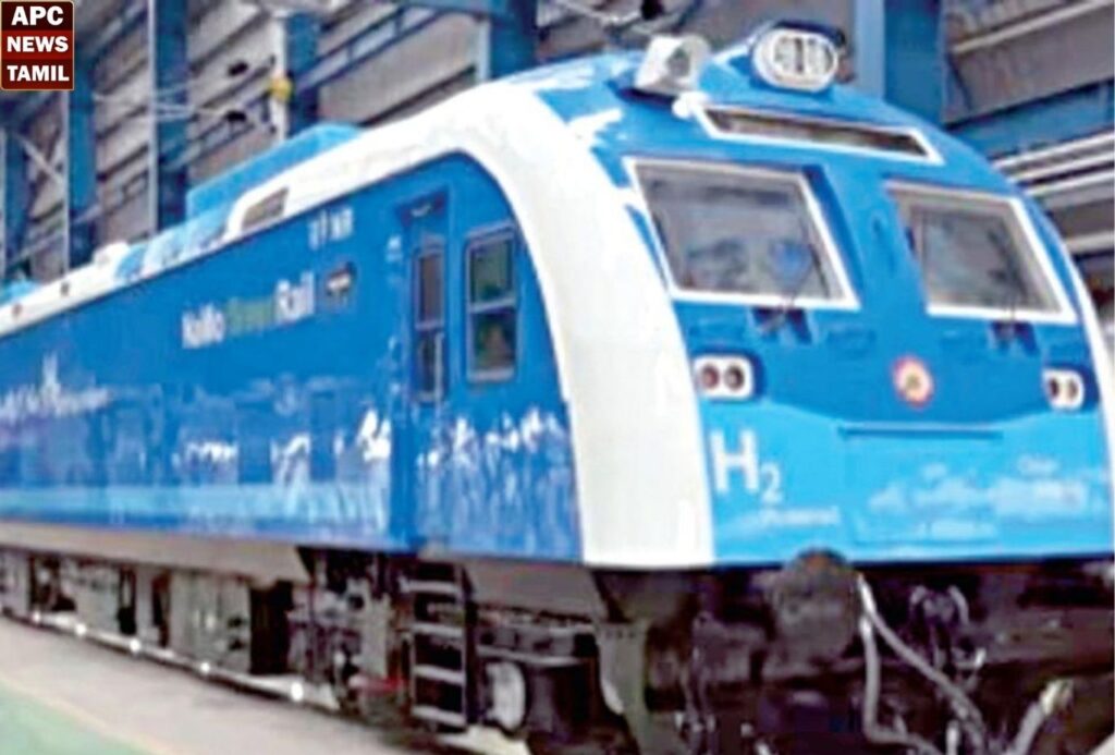 சென்னையில் உருவான இந்தியாவின் முதல் ஹைட்ரஜன் ரயில்!