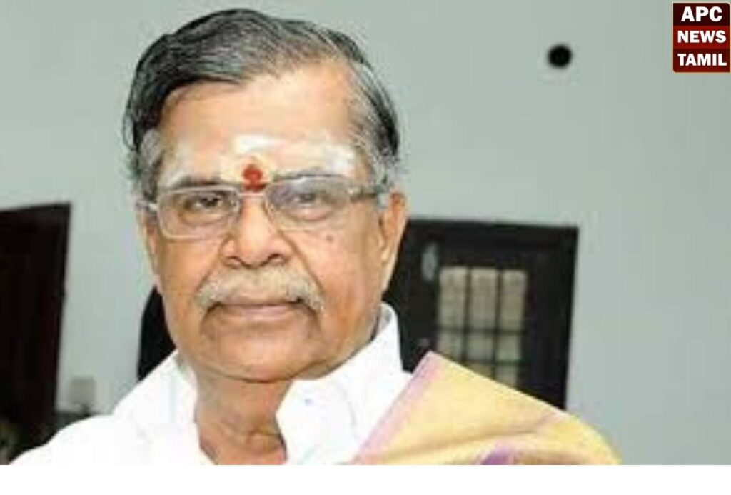 வழுக்கி விழுந்த பாஜக மூத்த தலைவர்!  அப்போலோவில் அனுமதி!