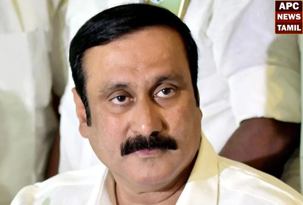 பா ம கவின் மாவட்டத் தலைவர் காலமானாா்! அன்புமணி இரங்கல்…