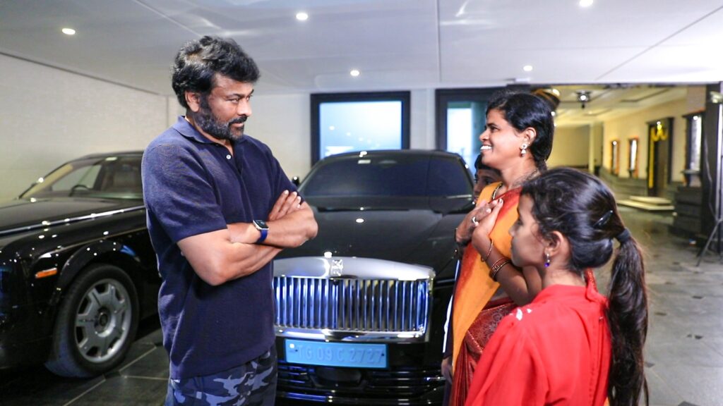 ரசிகையின் கனவை நனவாக்கிய மெகா ஸ்டார் சிரஞ்சீவி!