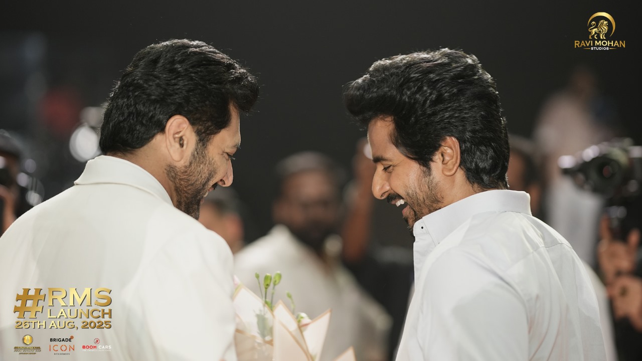 நடிப்பைவிட படம் தயாரிப்பது தான் எனக்கு பிடிக்கும்.... ரவி மோகன் ஸ்டுடியோஸ் திறப்பு விழாவில் SK!