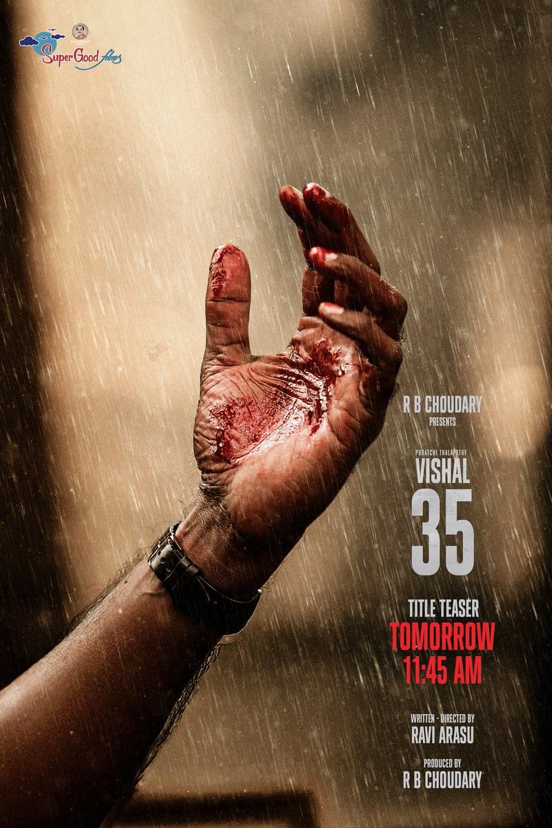 'விஷால் 35' படத்தின் அசத்தல் அப்டேட்... எதிர்பார்ப்பில் ரசிகர்கள்!