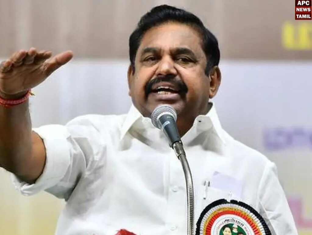 மக்களுக்கு விடியா அரசின் விசாரணை மீது நம்பிக்கை இல்லை – எடப்பாடி பழனிச்சாமி விமர்சனம்