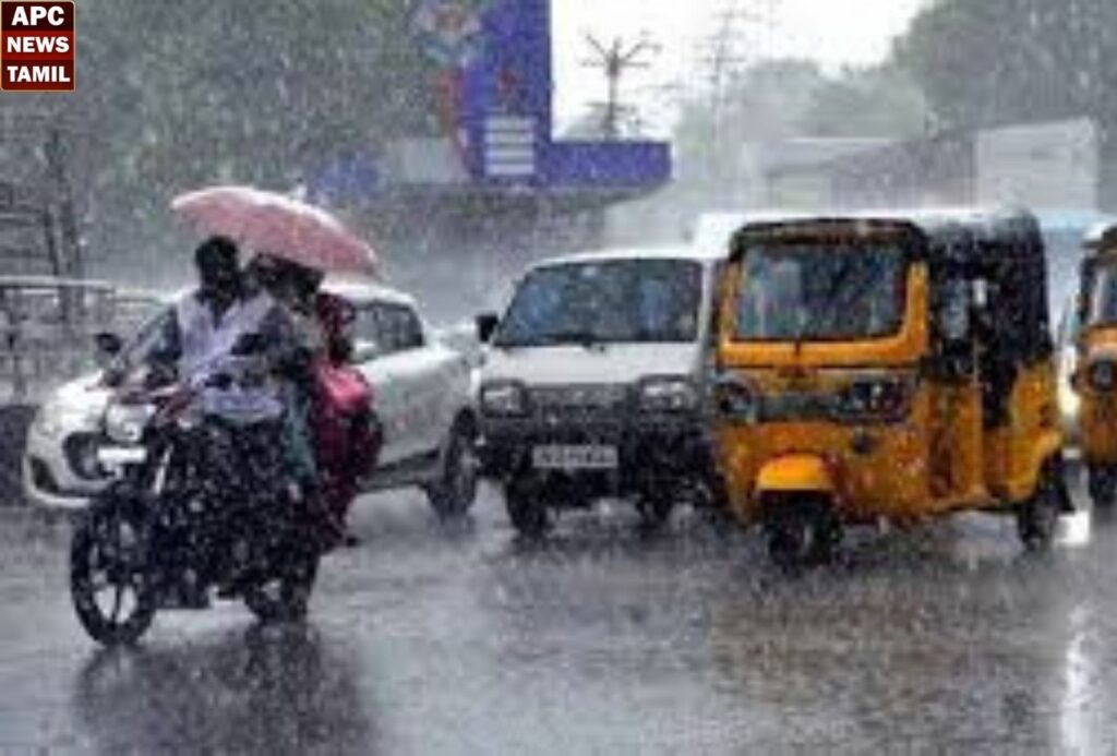 தமிழ் நாட்டில்  இன்று நான்கு மாவட்டங்களில் கனமழைக்கு வாய்ப்பு…