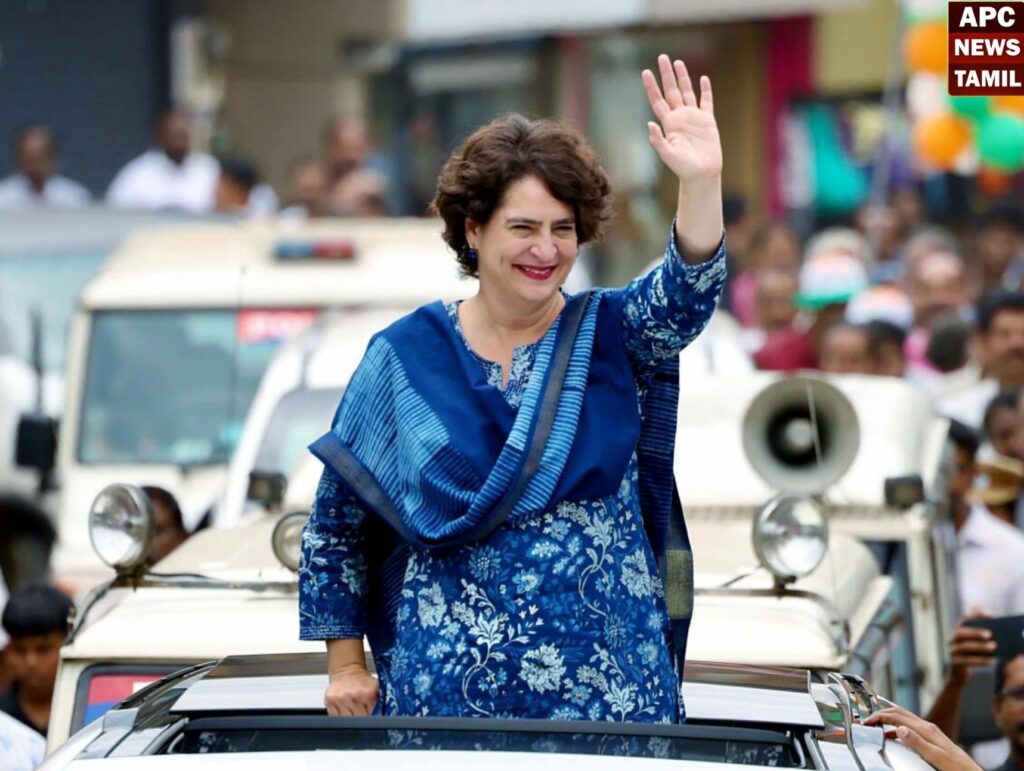 உங்களின் கையெழுத்து நமது நாட்டின் ஜனநாயகத்தை பாதுகாக்கும் ஆயுதம் - பிரியங்கா காந்தி